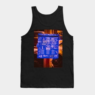 Graffiti Sticker Street Art Tags NYC Tank Top